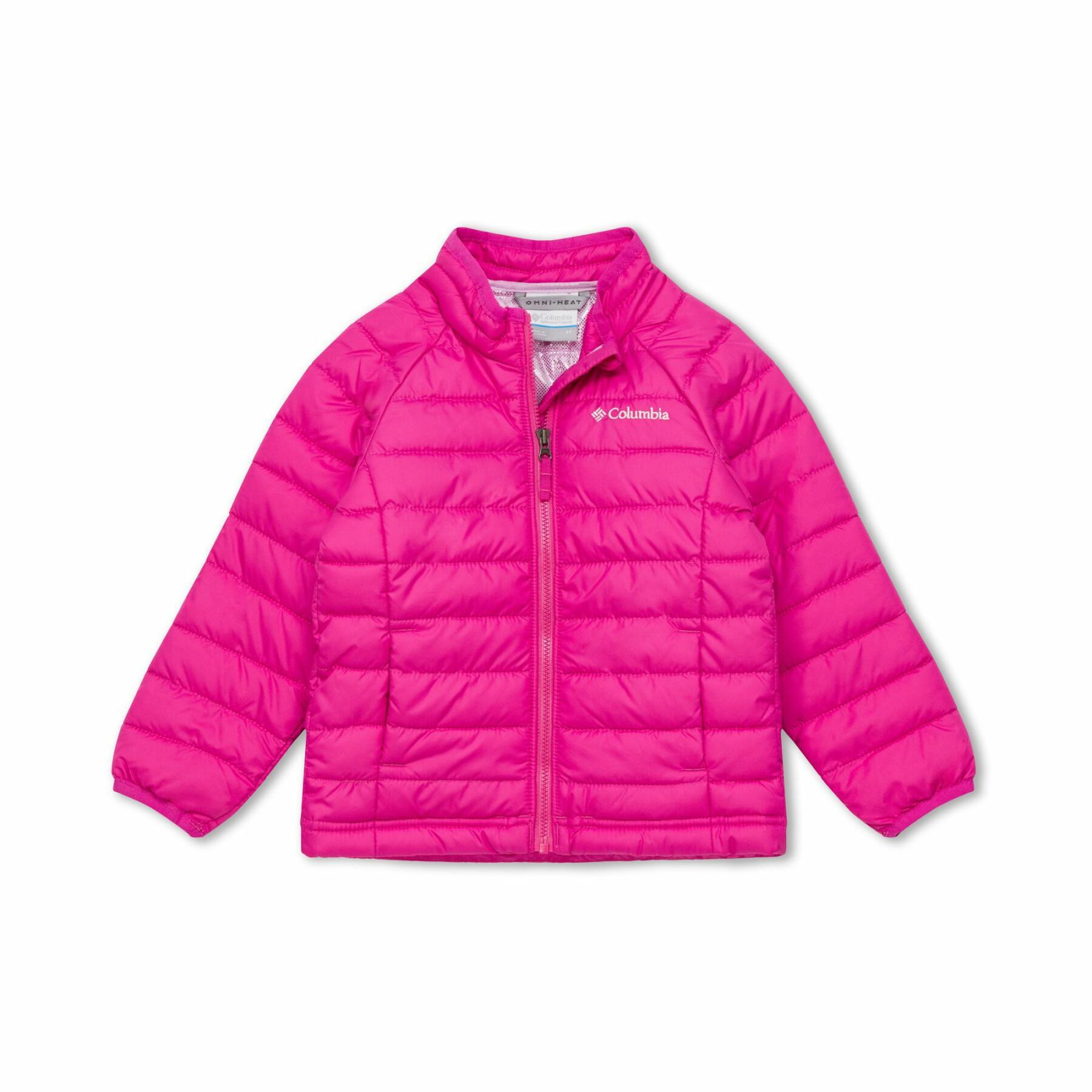 Girl's jacket kid Columbia Powder Lite
