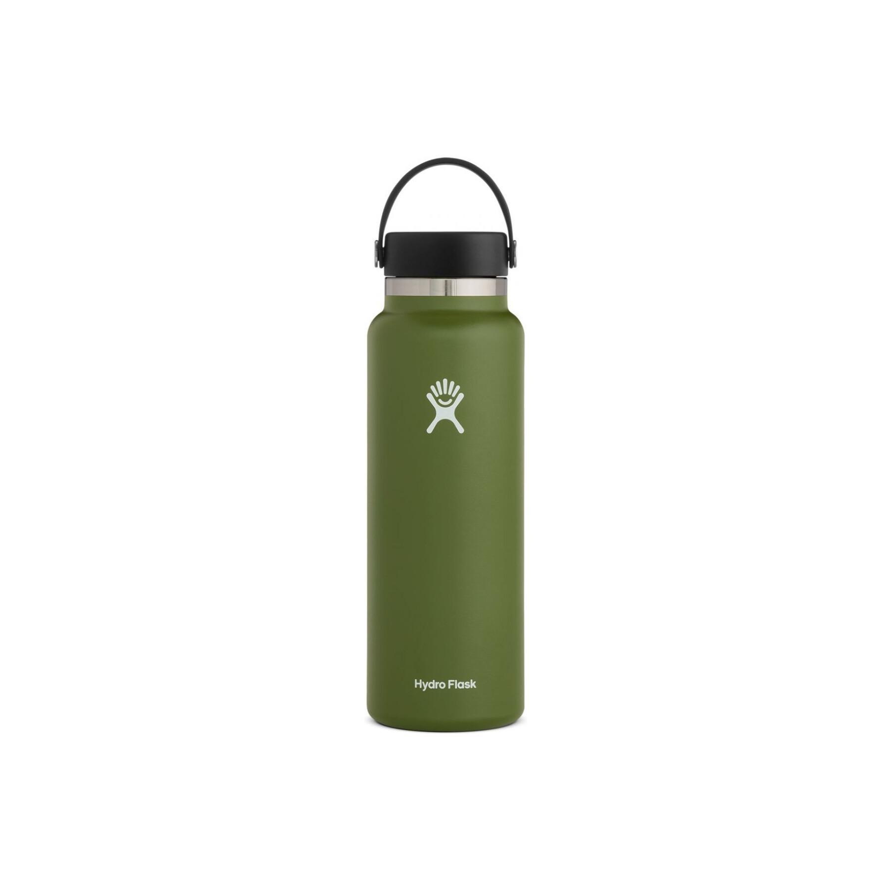 Water bottle Hydro Flask wide mouth with flex cap 2.0 40 oz