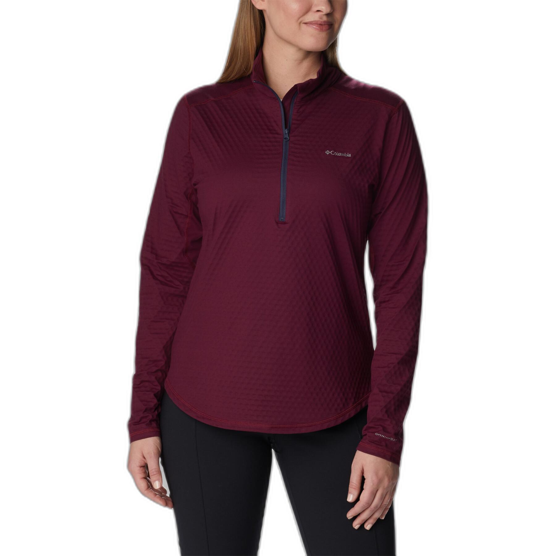 Women's 1/2 zip T-shirt Columbia Bliss Ascent™