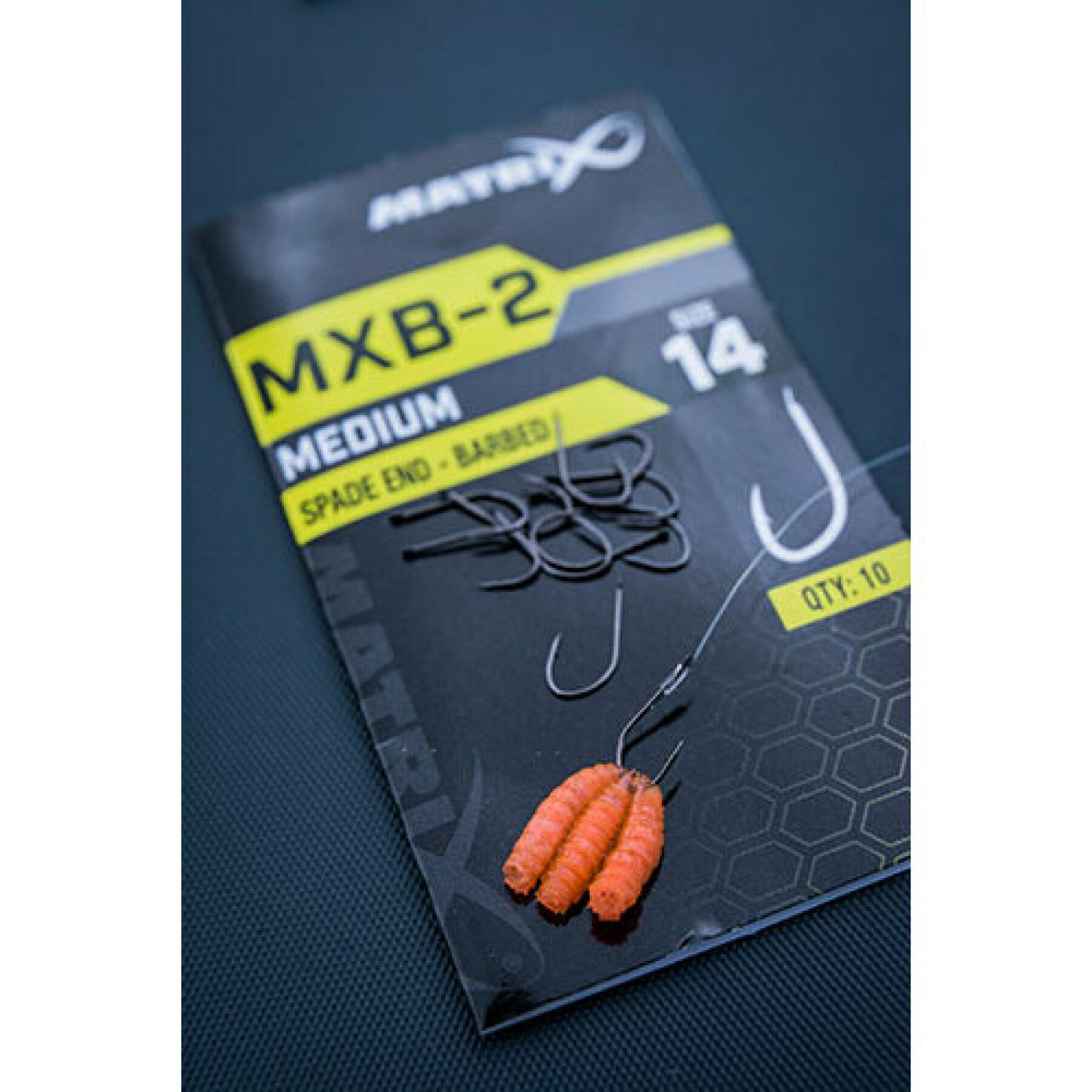 Matrix MXB-3 Strong Spade End Barbed Hooks 18