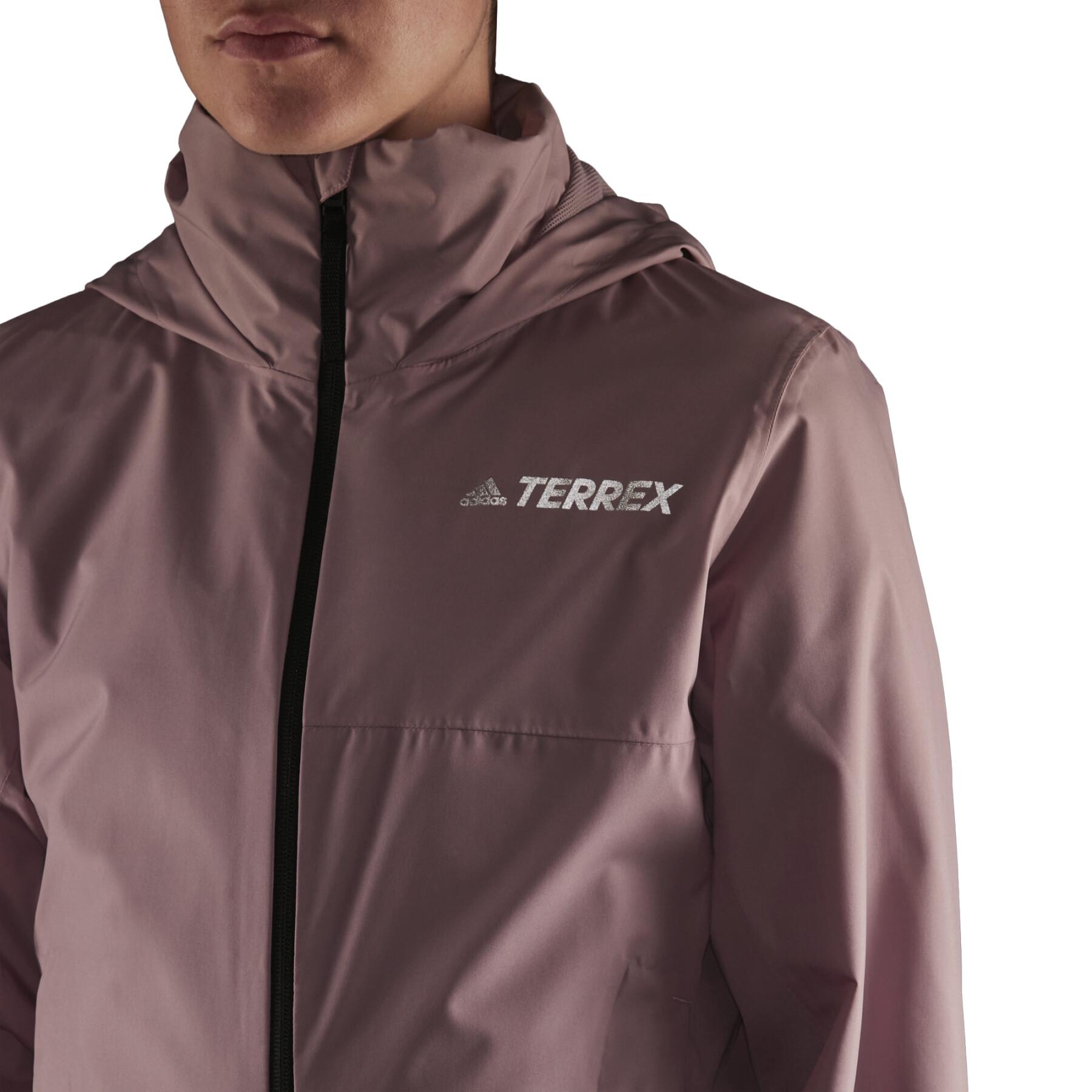 Women's waterproof jacket adidas Terrex Multi Primegreen Two-Layer
