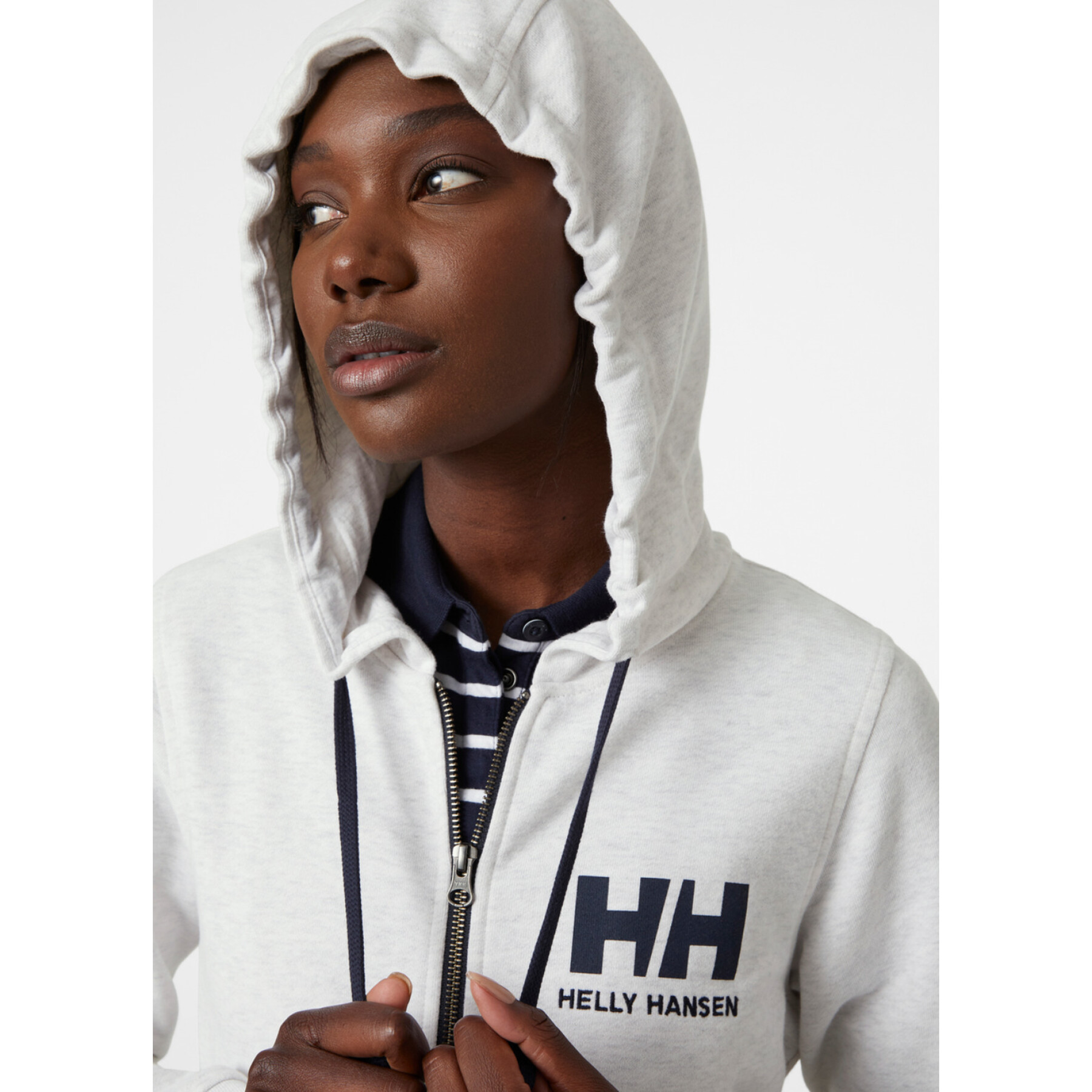 Women's zip-up hoodie Helly Hansen Logo