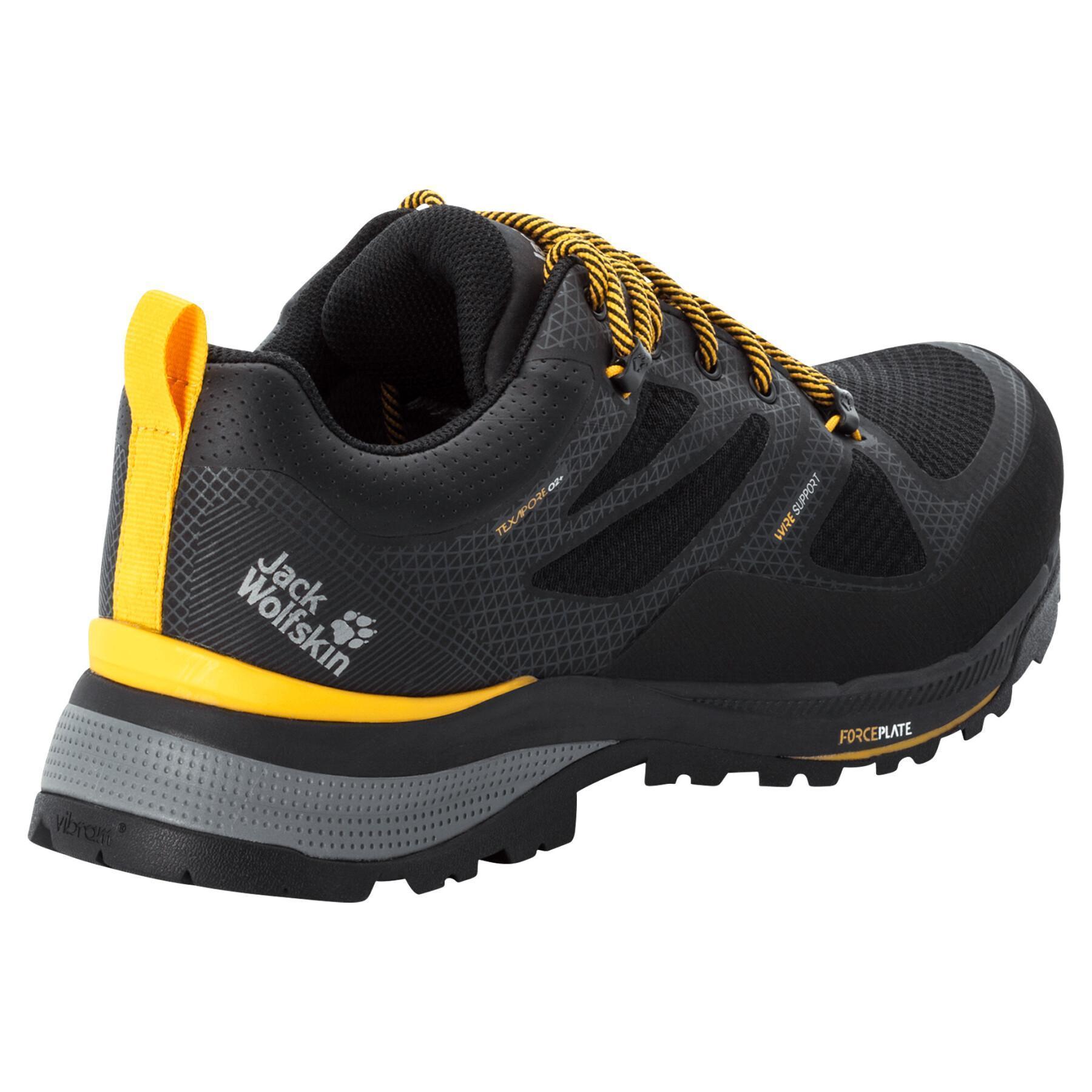 Low hiking shoes Jack Wolfskin force striker texapore