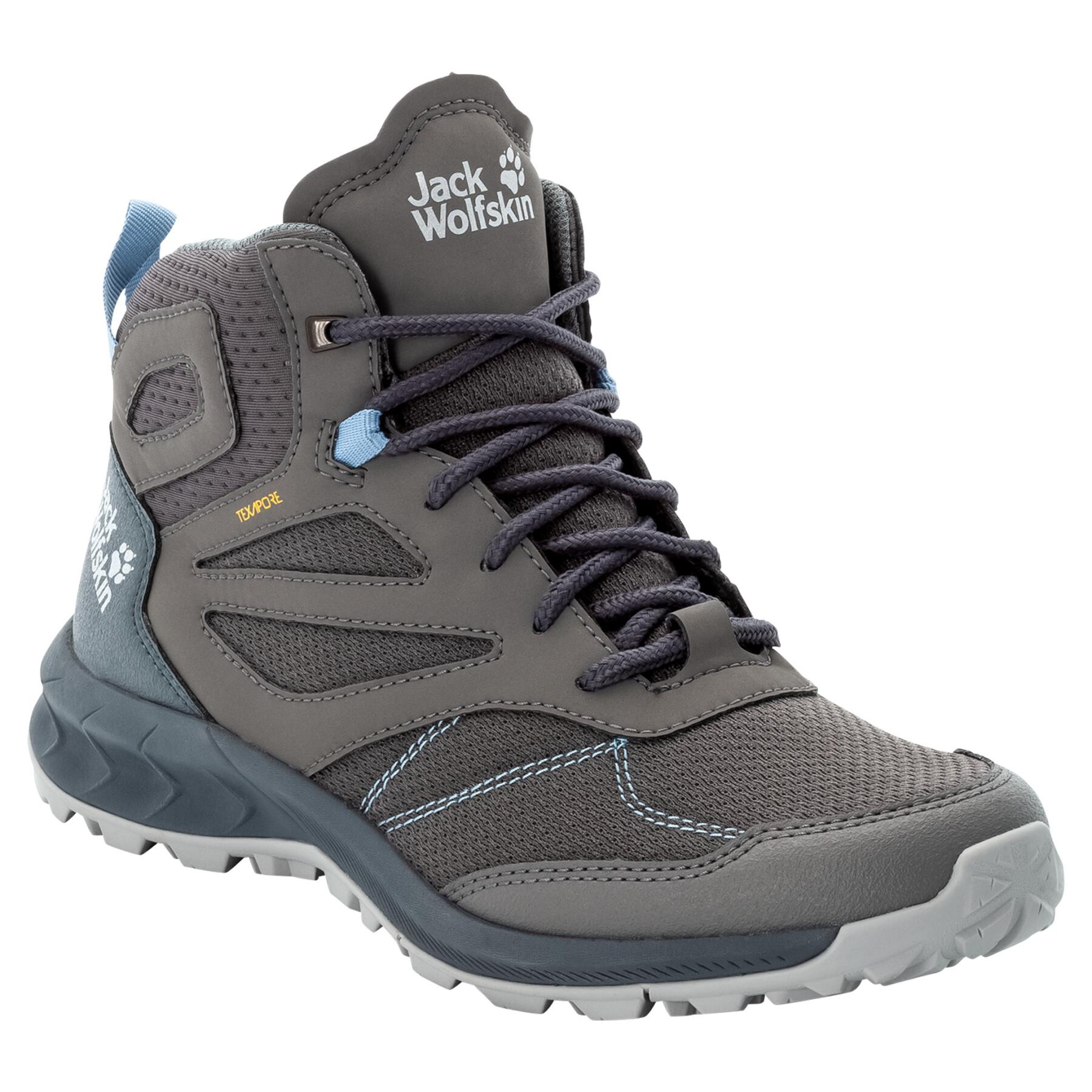 Women's shoes Jack Wolfskin woodland texapore mid