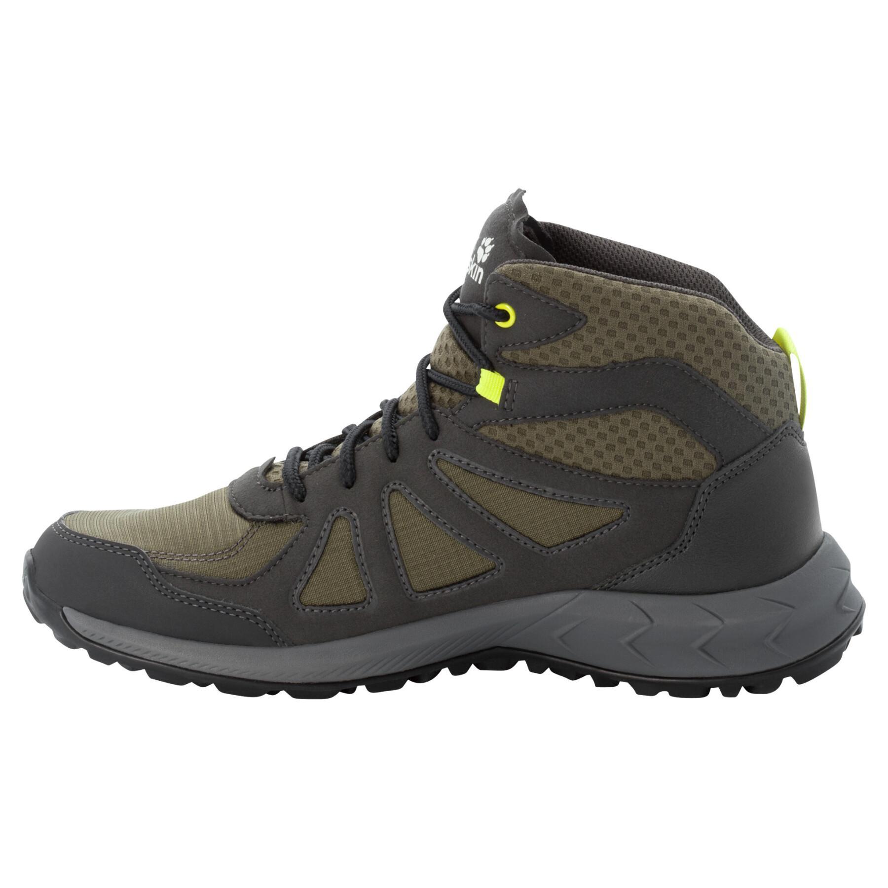 Hiking shoes Jack Wolfskin Woodland 2 Texapore Mid GT