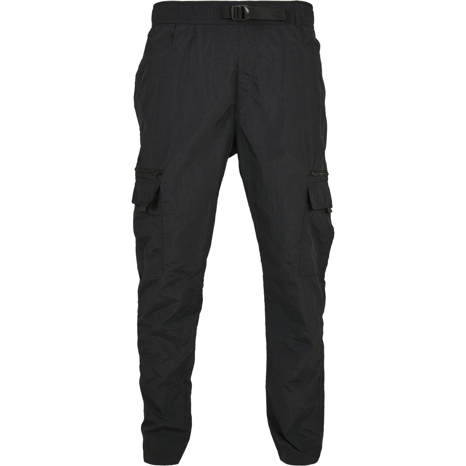 Cargo Pants Urban Classics adjustable nylon (large sizes)