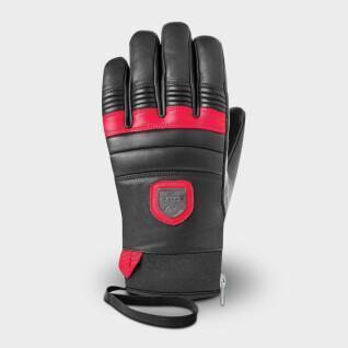Leather ski gloves Racerpremium primaloft