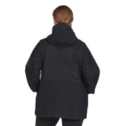 Waterproof hiking jacket for women adidas Terrex Xploric Rain.Rdy GT