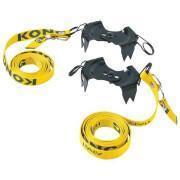 Mountaineering crampons with classic binding Kong Grodel carbon steel