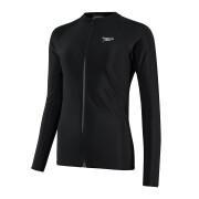 Women's long-sleeved zip-up swim shirt Speedo Eco